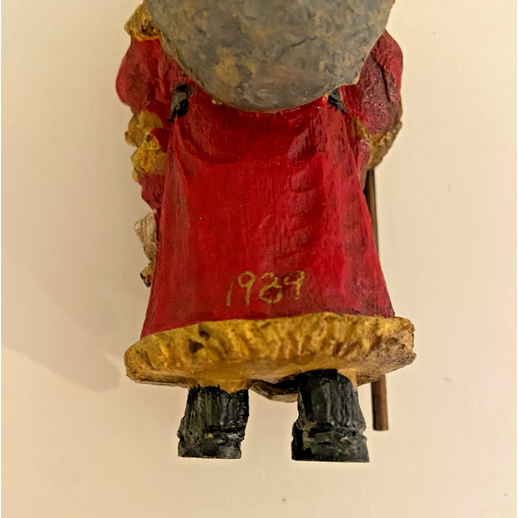 Vintage 1989 Schmid Shackman Collection Annual Santa Clause Ornament 424-136 - Picture 7 of 7